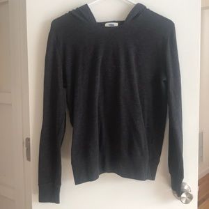 Dark grey hoodie